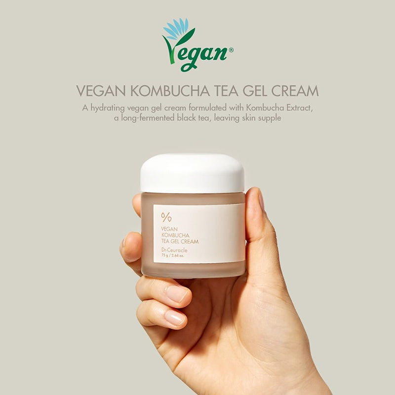 Vegan Kombucha Tea Gel Cream