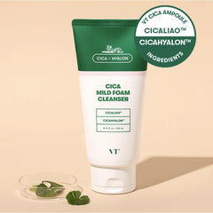 VT Cosmetics Cica Mild Foam Cleanser - Korean-Skincare