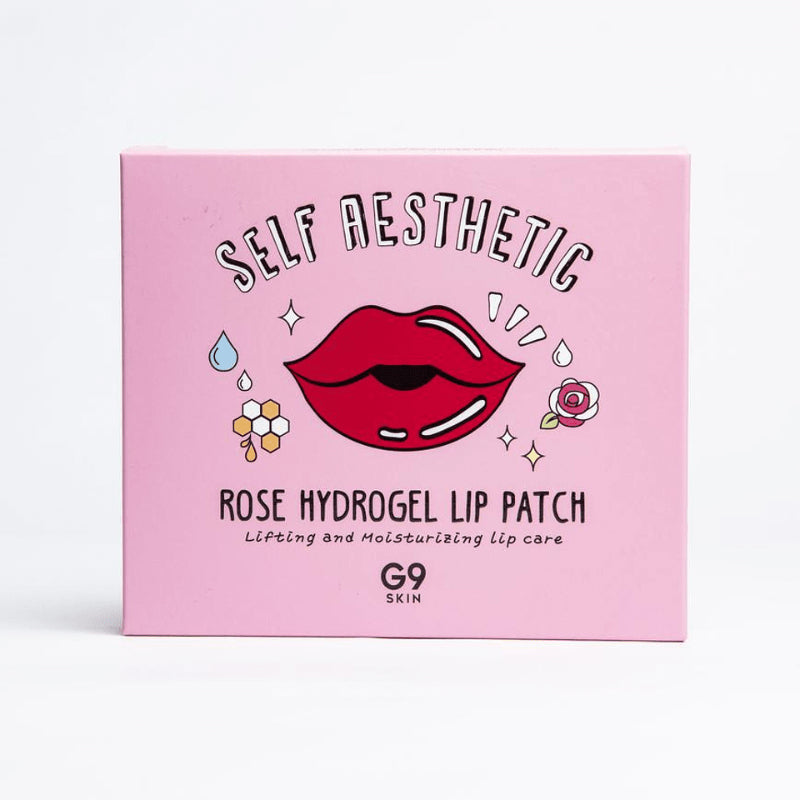 G9SKIN Self Aesthetic Rose Hydrogel Lip Patch - Korean-Skincare