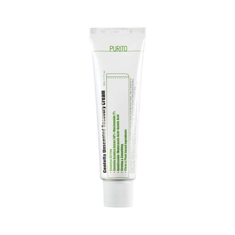 PURITO Centella unscented Recovery Cream - Korean-Skincare