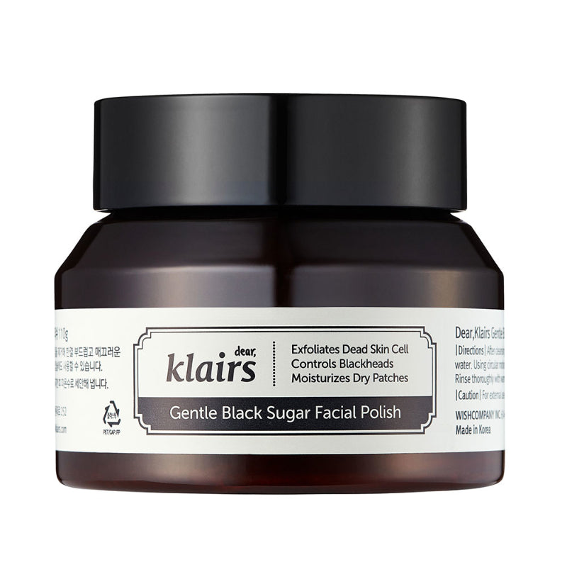 Klairs Gentle Black Sugar Facial Polish - Korean-Skincare