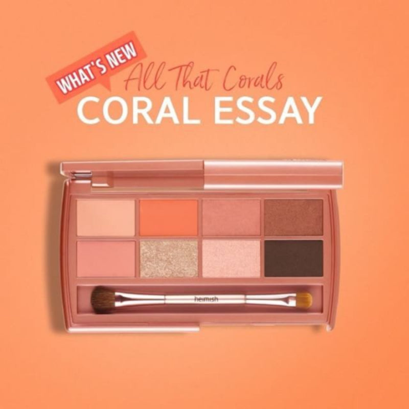 Heimish Dailism Eye Palette Coral Essay - Korean-Skincare